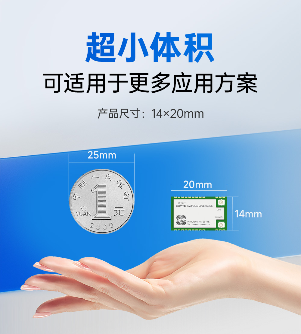 900頻段藍(lán)牙、WiFi、LoRa多合一無(wú)線模塊 (11)