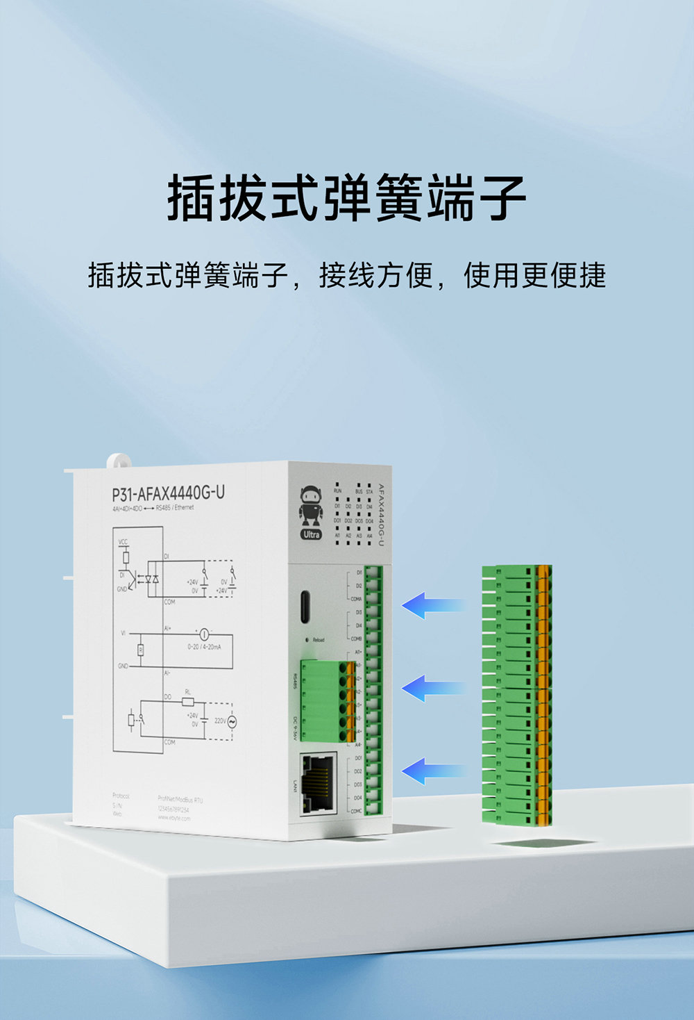 P31系列Profinet分布式遠(yuǎn)程IO模塊功能簡介 (5)